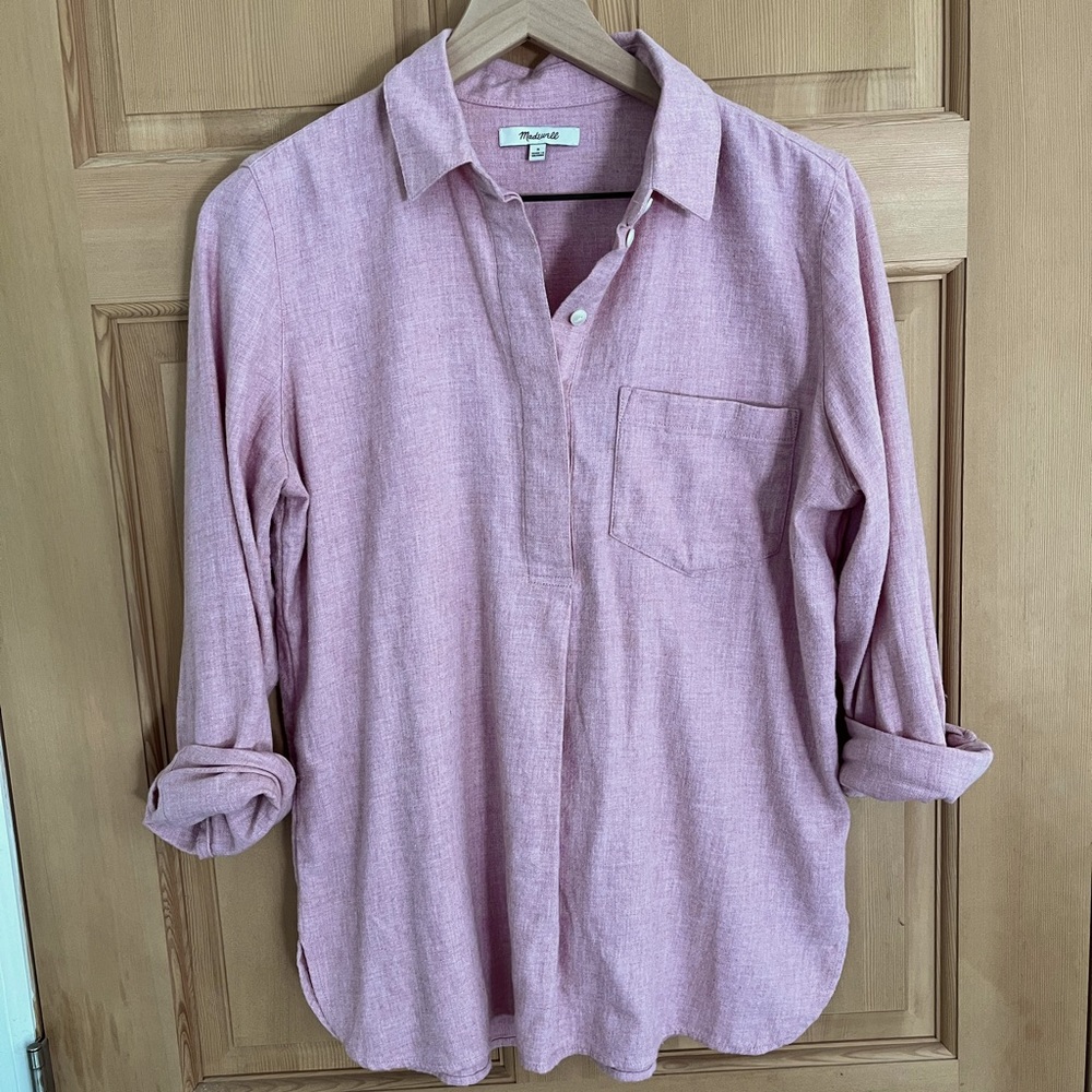 Madewell Flannel shirt size small